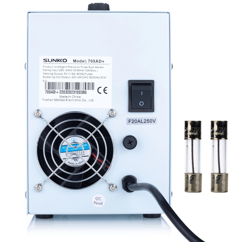Saldatrice a Punti Sunkko 709AD+ – Alta Potenza e Precisione | 3,2 kW, 30~800A