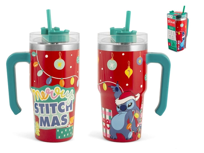 Mug termica stitch xmas 0.6 lt