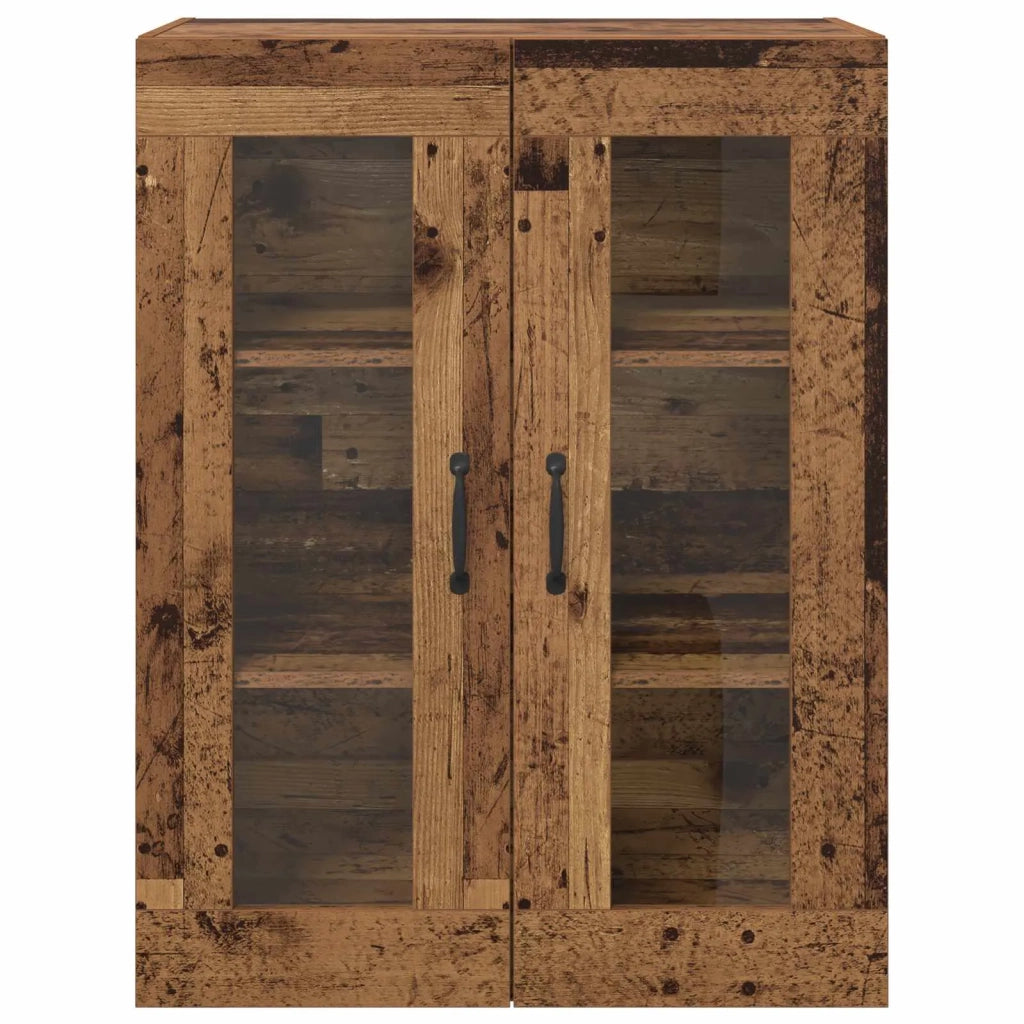 Armadi da Muro 2 pcs Legno vecchio 69,5 x 34 x 90 cm 3394536