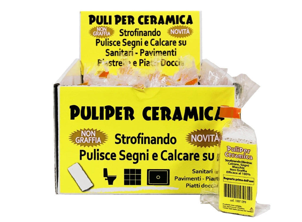 ESPOSITORE PULITORE PER CERAMICA 'PULIPER' 25 pz
