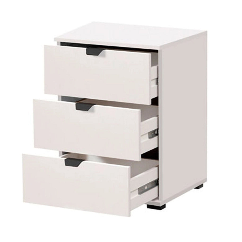 Talana, Comodino un Ripiano, 45x40x63h cm Bianco