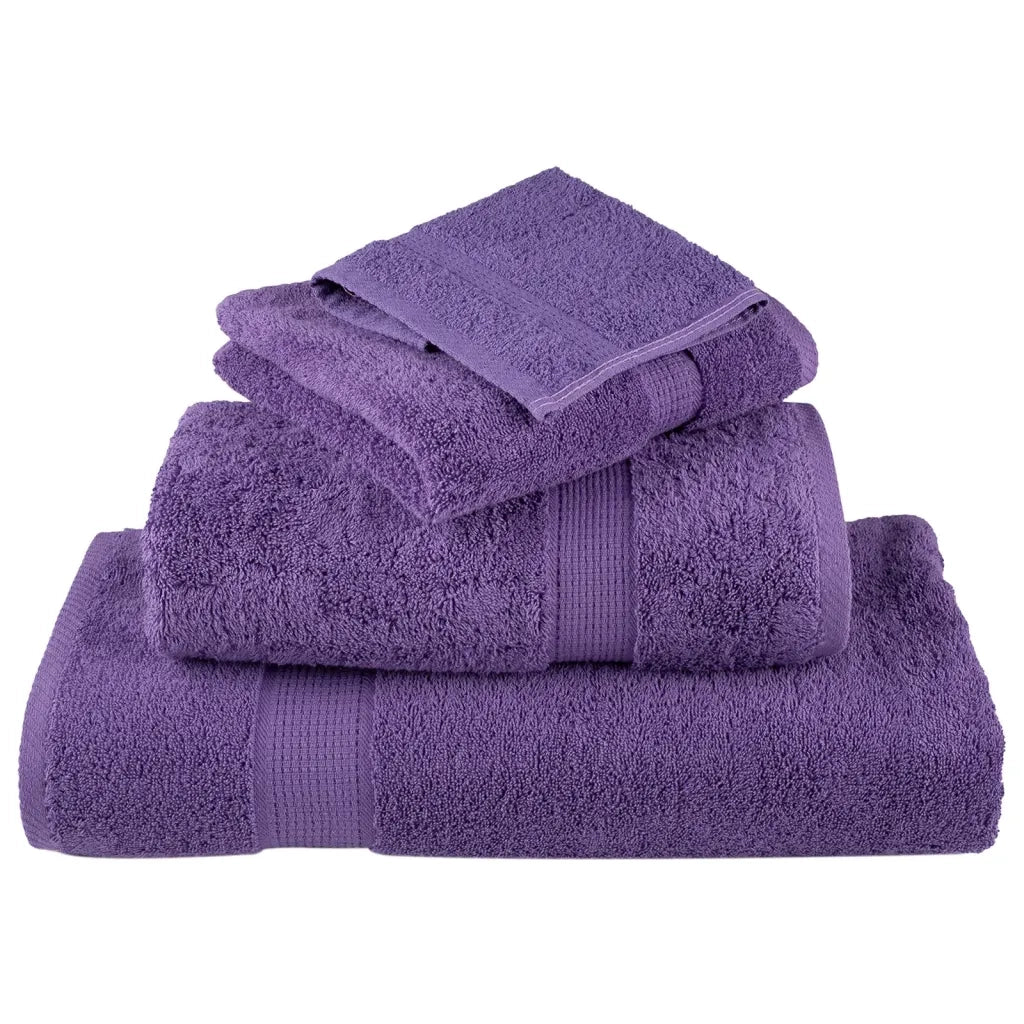 Set ASciugamani SOLUND 8 pz Viola 600 gsm 137545