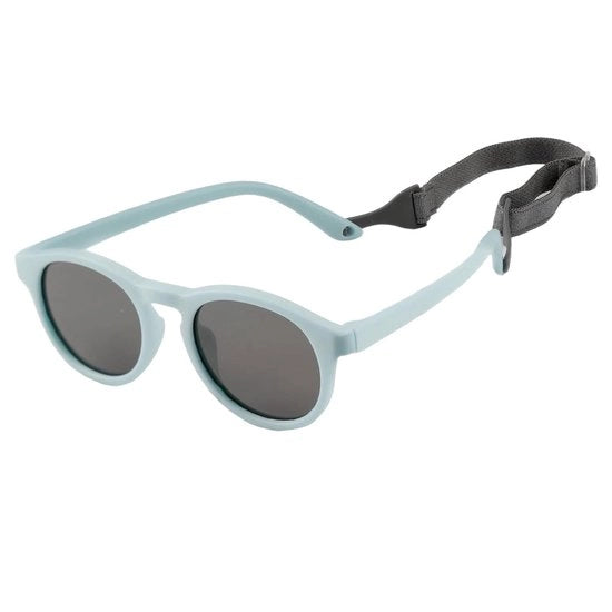 Occhiali da Sole per Bambini Gepolarizzati - Protezione UV400 - Cerniera in Silicone - Adatto per 0-2 Anni - Blu - 1 Pezzo