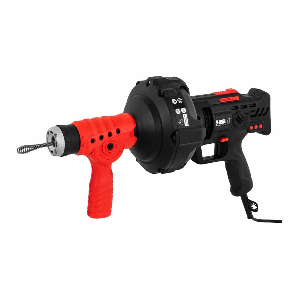 Trivella elettrica per scarichi - 240 watt - 580 giri/min - 7,5 m - diametro da 19 a 40 mm 14_0006177