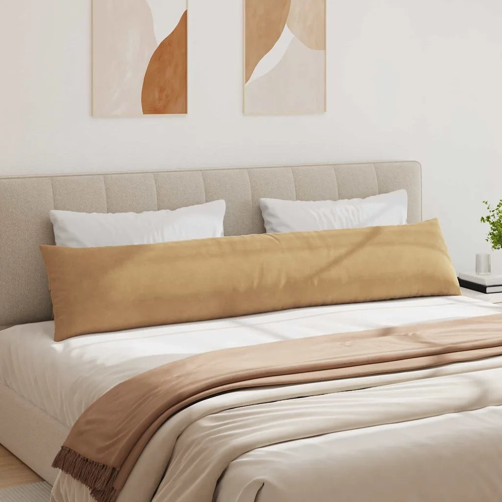 Cuscini da Divano 2 pz | Cuscini per sedie Marrone 200 x 40 cm Tessuto in Cords
