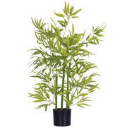 Albero Artificiale Bamb¨´ in Vaso ¨C Zephmum ¨C Verde ?15x90 cm