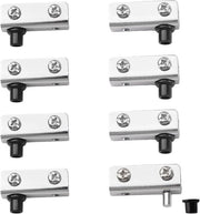 Scharniere per Porte in Vetro - Set di Ricambio - 8 Pezzi