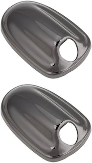 Coperchi per Getto dell'Acqua - 2 Pezzi - Nero Lucido - Compatibile con MINI F55/F56/F57 - Protezione contro polvere/sporco - Installazione facile - Plastica resistente - Lancia acqua