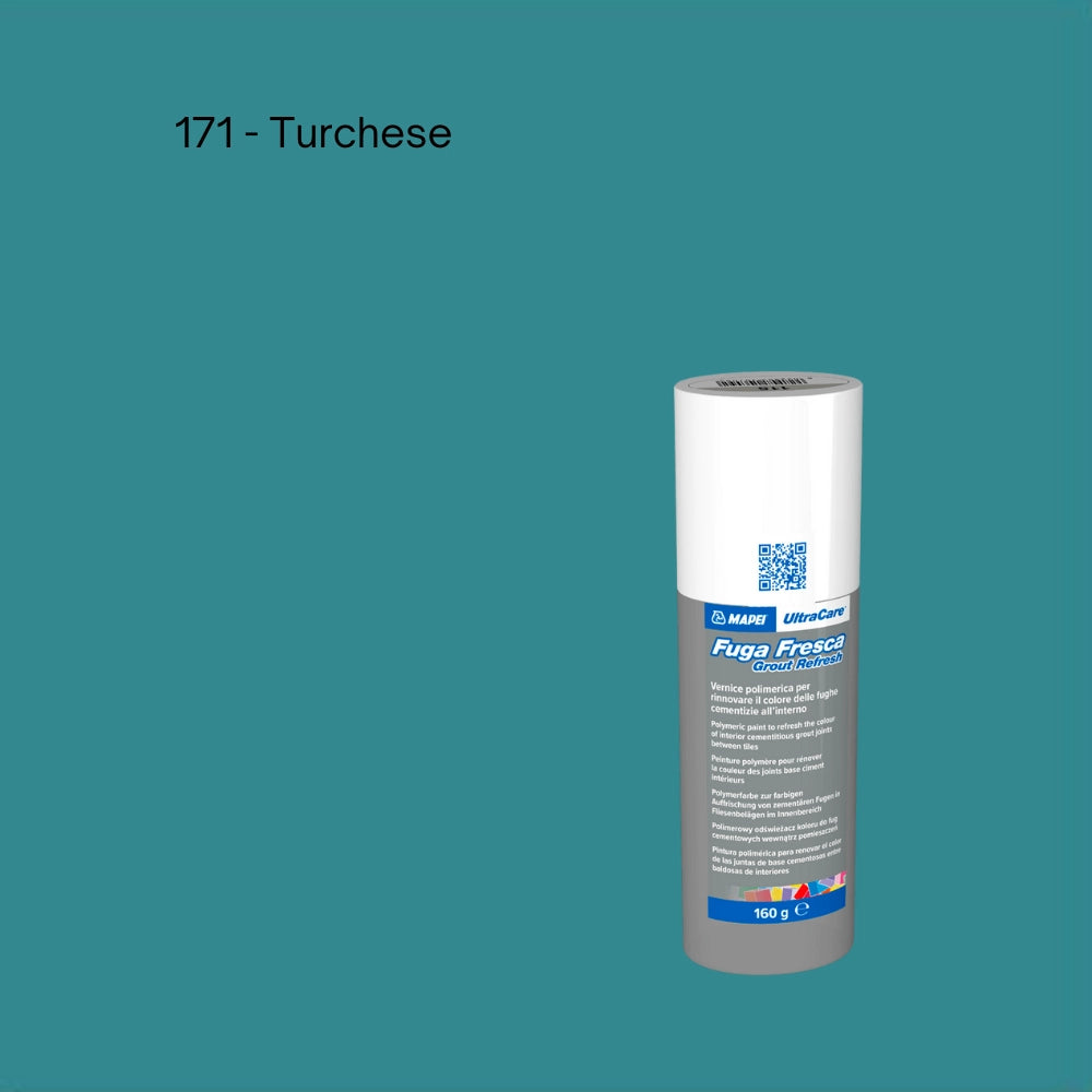 Rinnovo fughe sbiadite ripristinare pavimento ultracare fuga fresca 160 gr *** colore- turchese - 171, confezione 1