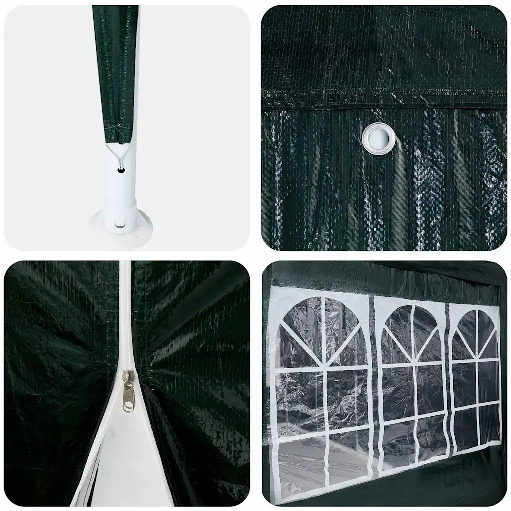 Tenda Party Verde 600 x 400 x 266 cm Polietilene 42003436