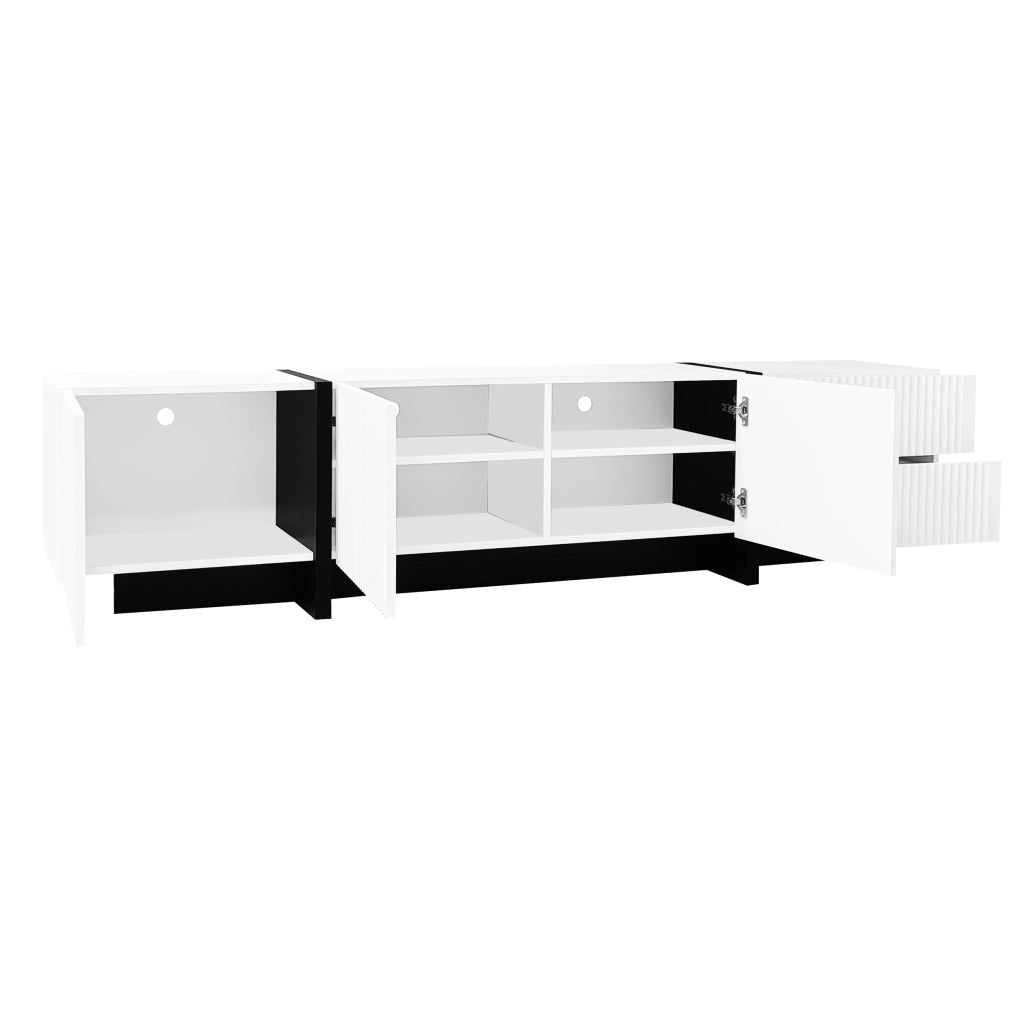 Mobile TV 190 cm - Zephmum- 3 ante 2 cassetti
