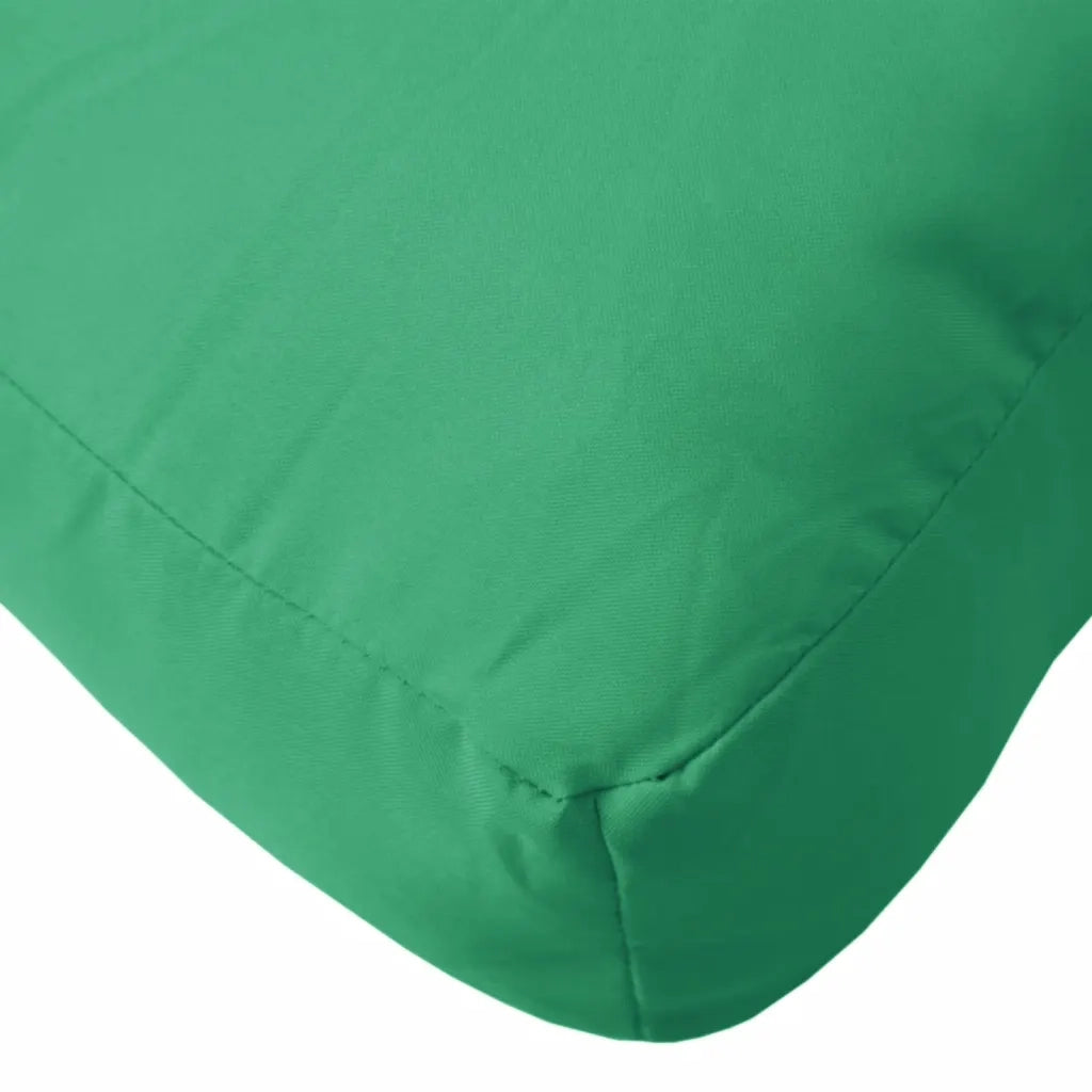 Cuscino per Pallet Verde 60x60x12 cm in Tessuto 360452