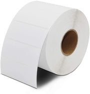 Etichette autoadesive per uso domestico in rotola - 2000 pezzi - 6 x 3 cm - bianco - etichette per congelatore - per ufficio e cucina.
