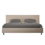 Letto Matrimoniale 160x210 cm con Rete e Contenitore Adele Tortora