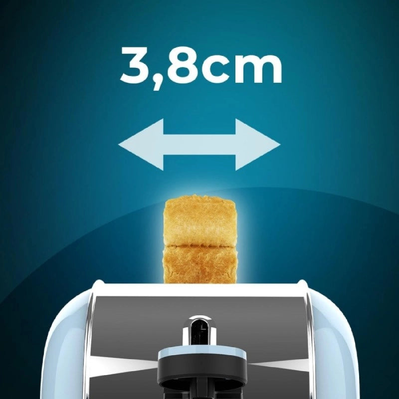 CECOTEC 04817 - Tostapane Toastin' time 850 Blue Long