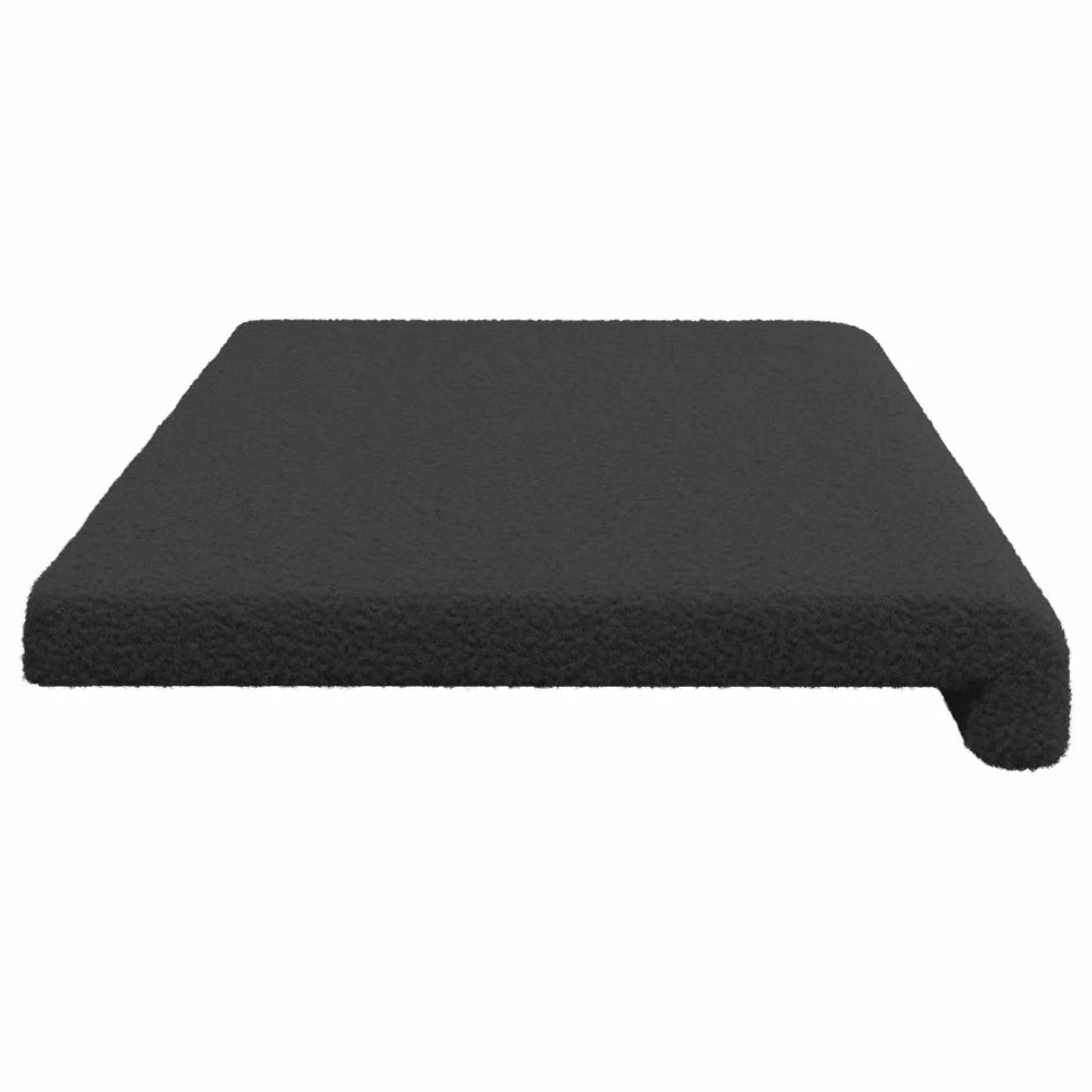 Cuscino per panchina Tessuto Sherpa Grigio Scuro 42043383