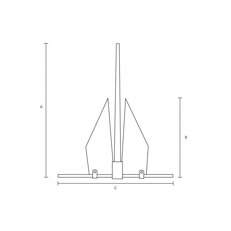 ANCORA FORTRESS FX-7 - 1,8 KG FORTRESS ANCHORS FX-55 - 14,5 KG