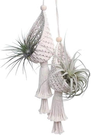 Decorazione per piante in stile macramé per interni e esterni (stile A)