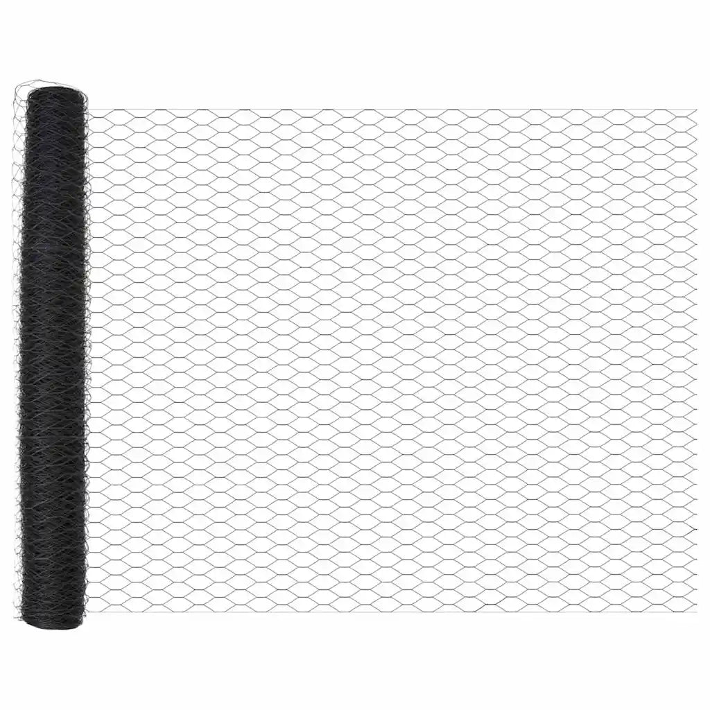 Palo della recinzione Grigio 100 x 0,8 m (rete da 36 mm)