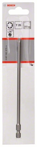 2607001670 - Inserto da avvitamento extra duro T25, 152 mm