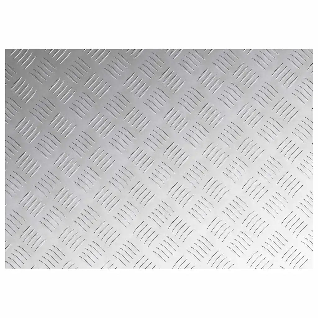 Gradini per Scale 2 pcs Argento 70 x 50 cm Alluminio 4104351