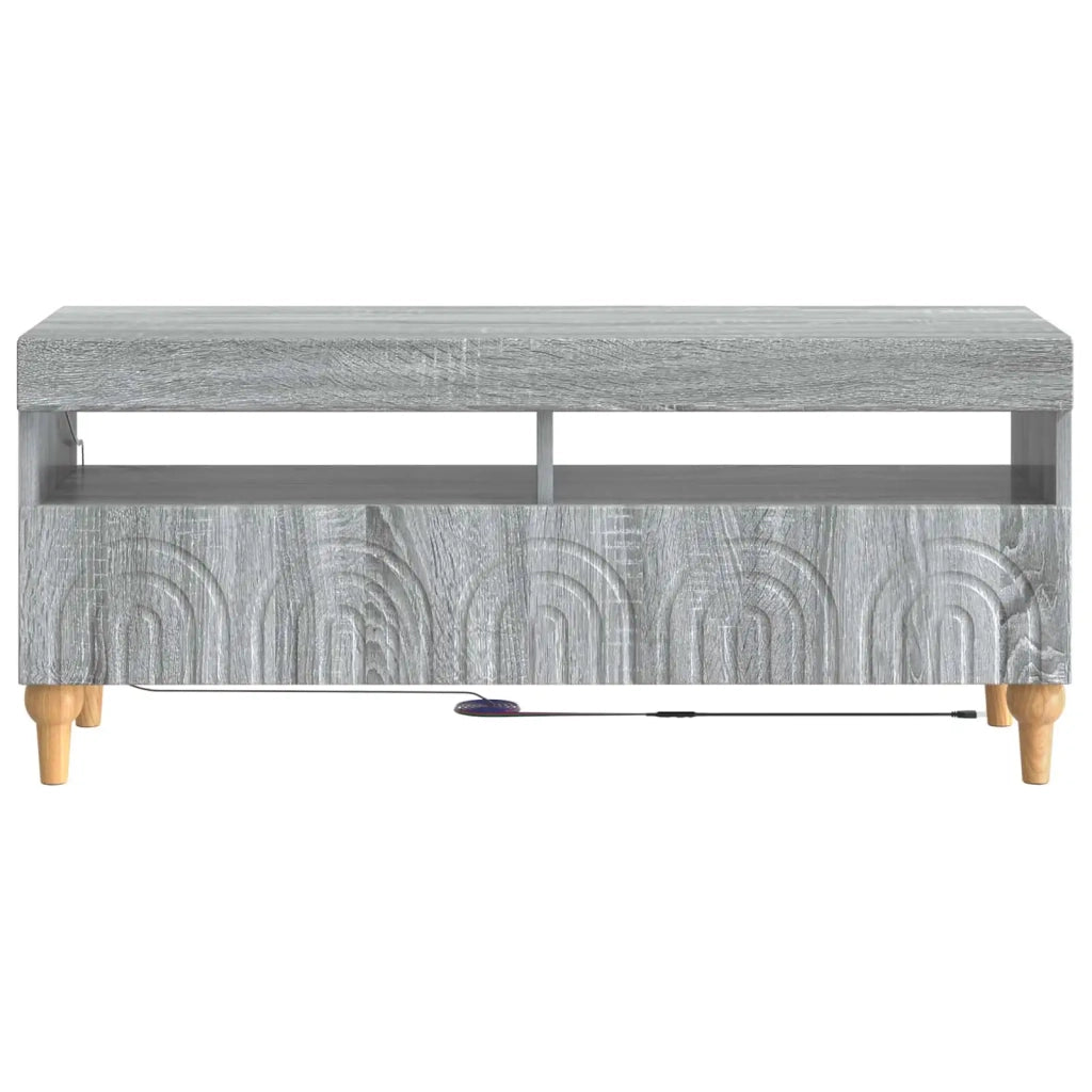 Mobile TV LED Sonoma grigio Legno ingegnerizzato 896331