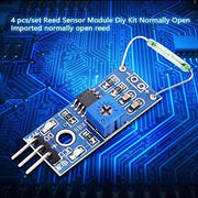 Set di 4 sensori Reed normalmente aperti modulo schermo magnetico kit per sensori Reed