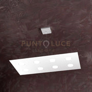 AREA SOSPENSIONE 8+3 LUCI BIEMISSIONE BIANCO 1127-S8 R+3-BI