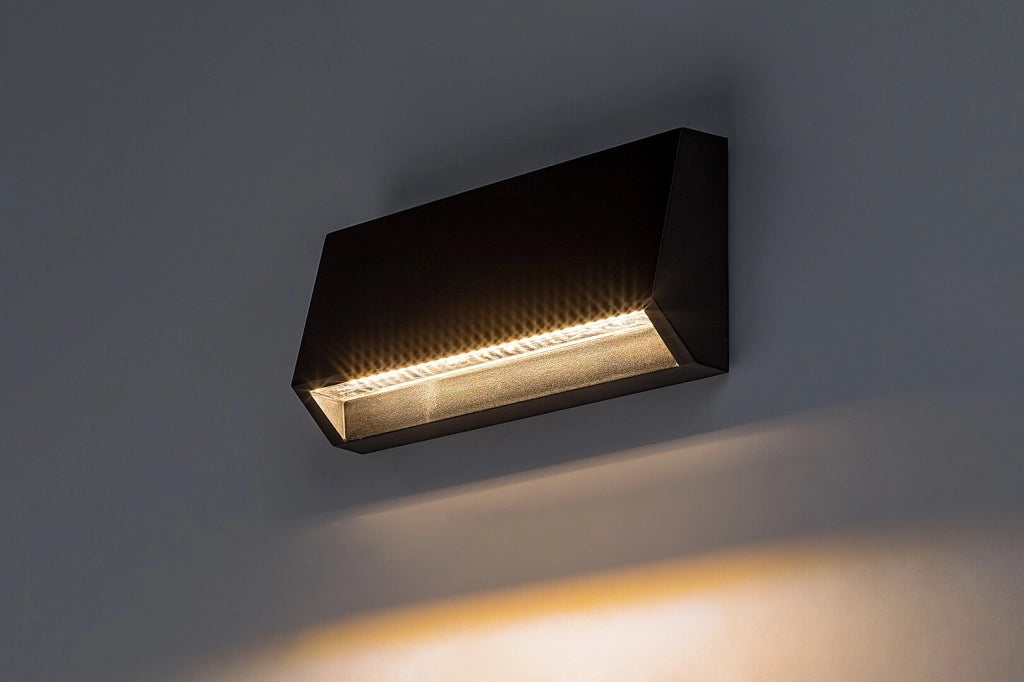 Applique esterna Rabalux Ibar LED 3W nera IP54 3000K