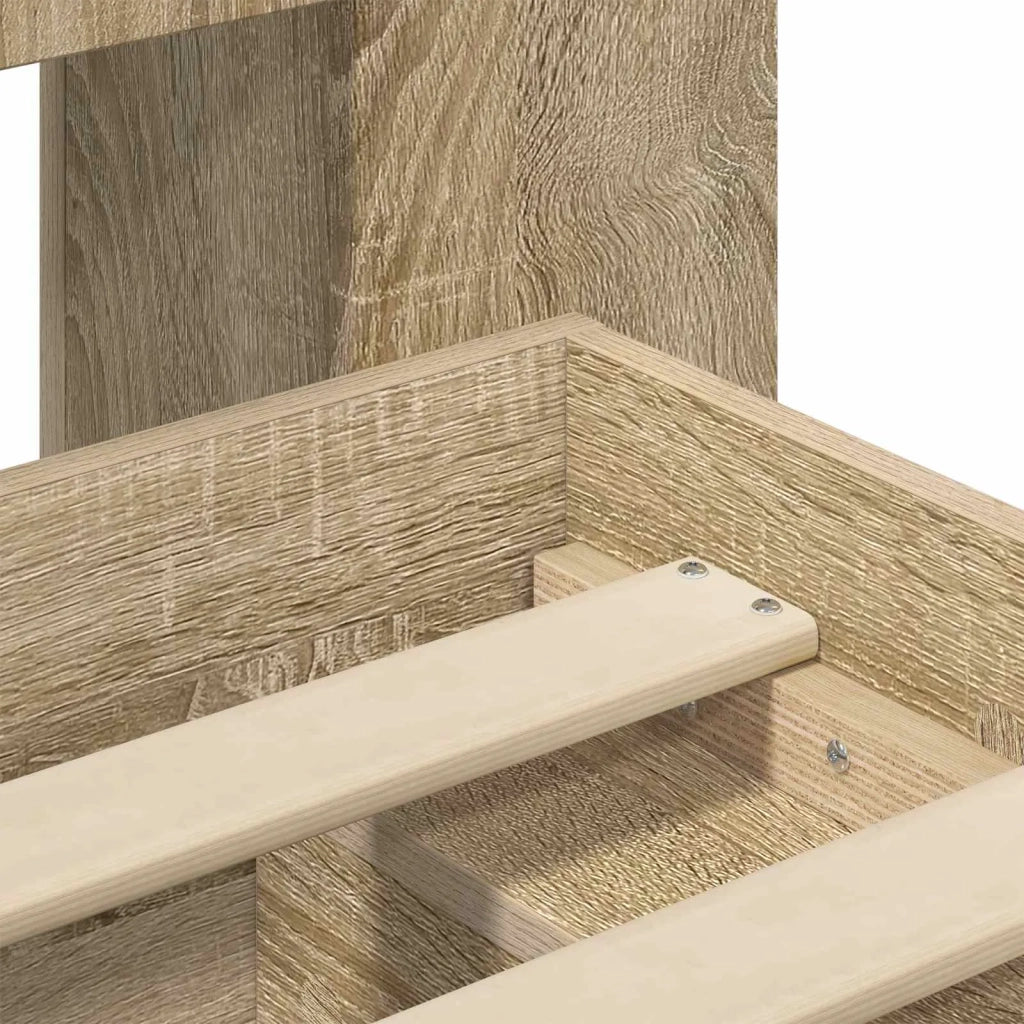 Telaio del letto con storage Rovere Sonoma 75 x 190 cm 3433318