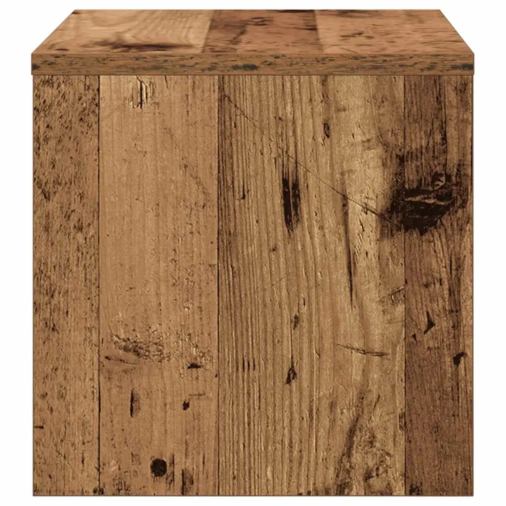 Comodino | Armadio da Notte | Mobiletto da notte Legno vecchio 40 x 40 x 30 cm