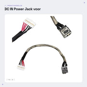 Alimentatore DC IN per Porta di Alimentazione per Laptop MSI e Notebook