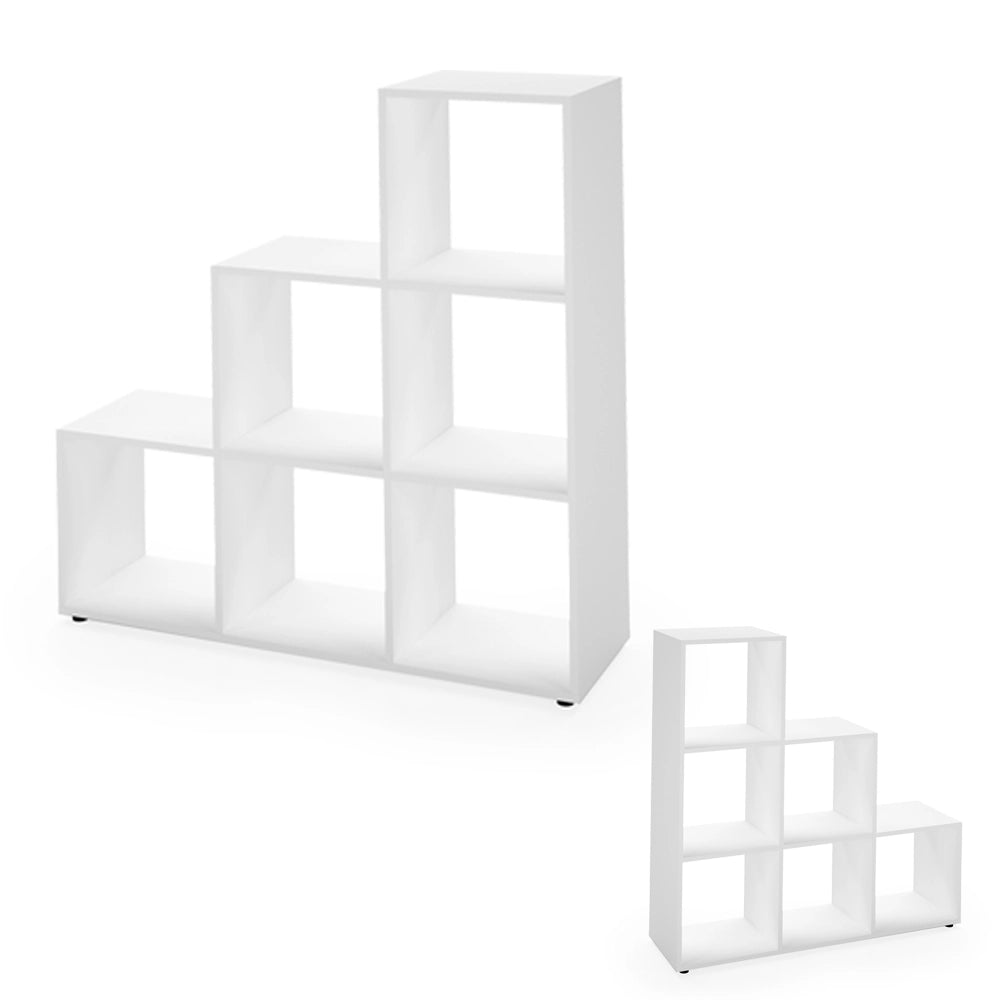 Vicco Scaffale per scale Bianco 107.2 x 107.8 cm