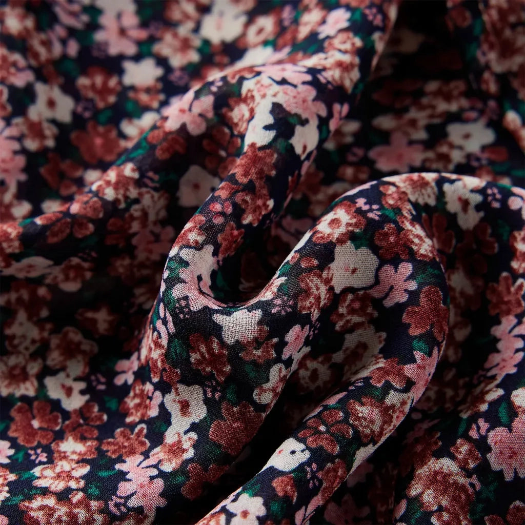Camicia da Bambina a Maniche Lunghe Rosa Scuro 104