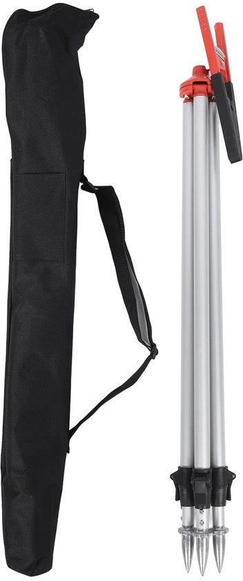 Polo Alto Supporto Portatile per Fotografia - Stativo in Alluminio - Bubbe di Alta Precisione - Utilizzo Multiplo - Qualità Professionale - Ideale per Costruzioni - Codice Articolo: [codice articolo], Modello: [modello]