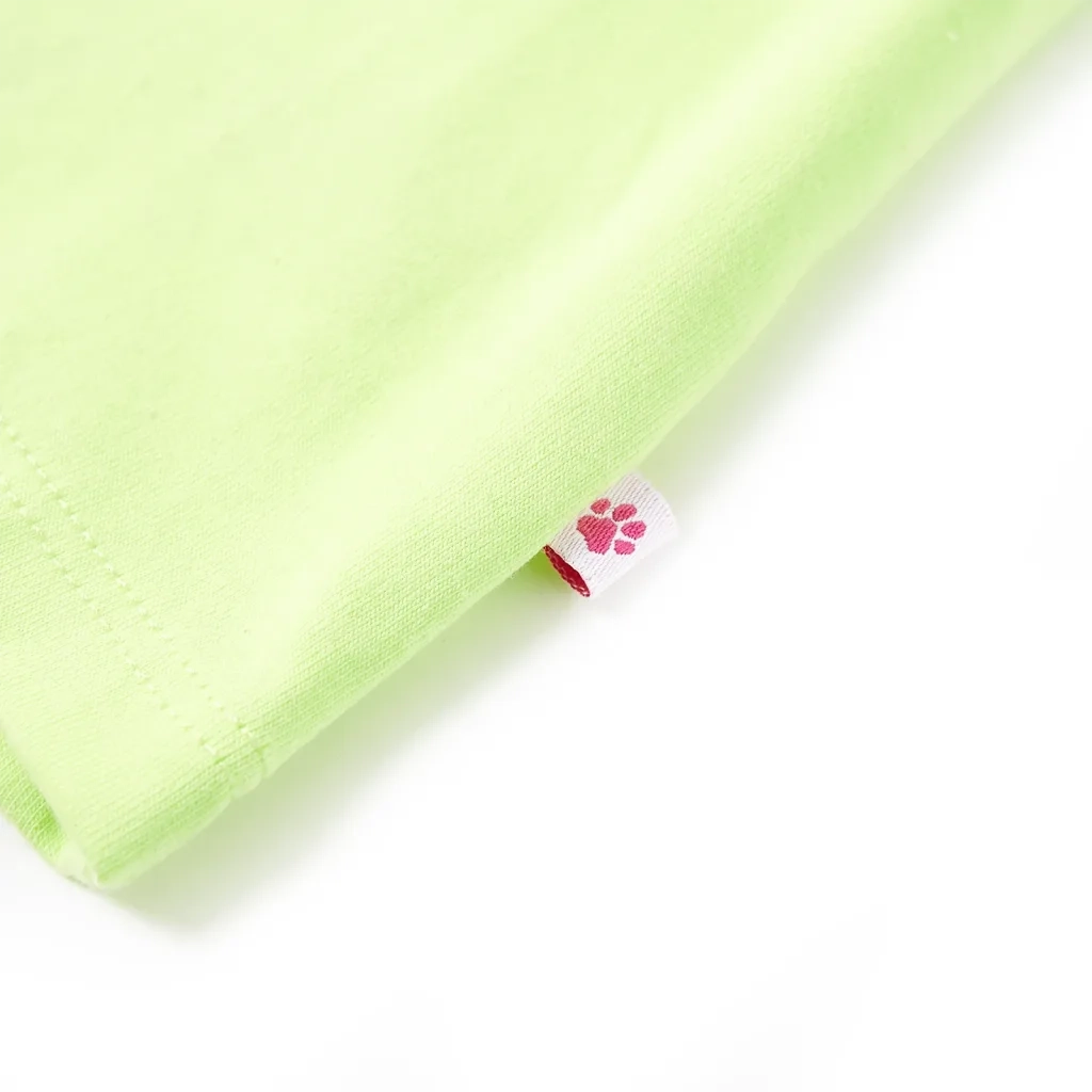 Canotta da Bambina Giallo Neon 104