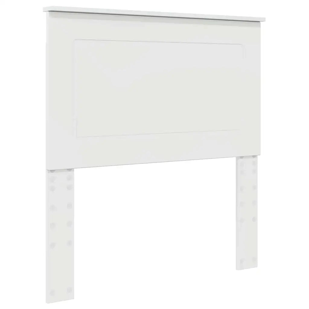 Testiera-Testata-Testiera Decorativa Bianco Lucido 90 cm Legno multistrato 692020