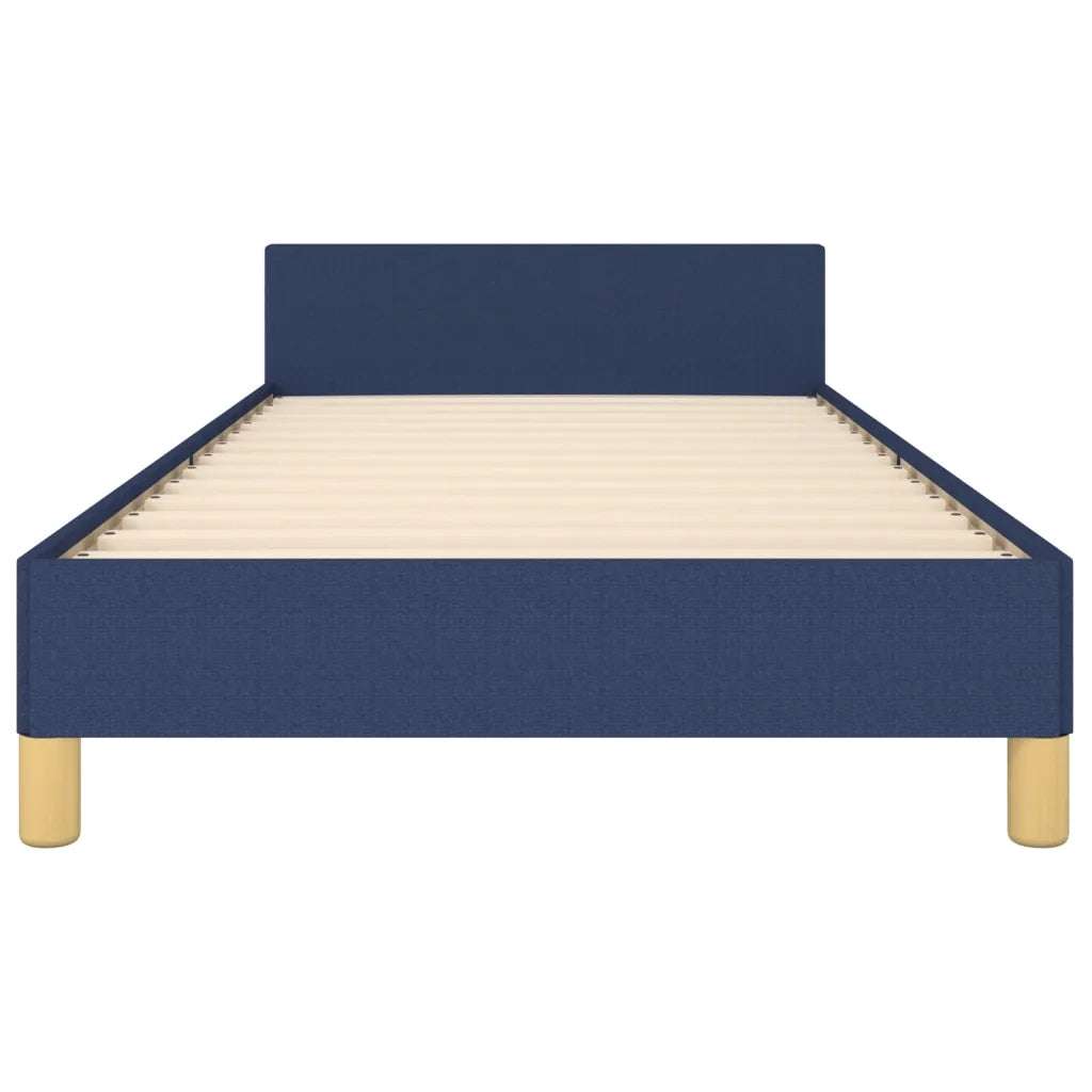 Giroletto senza Materasso-Struttura Letto Blu 100x200 cm in Tessuto 911701