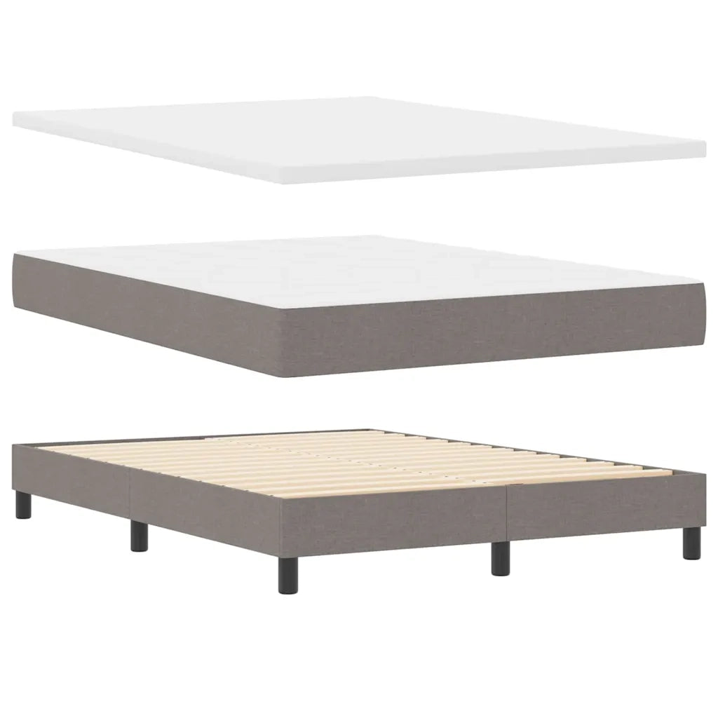 Letto a molle con materasso con led Talpa 140 x 200 cm Tessuto