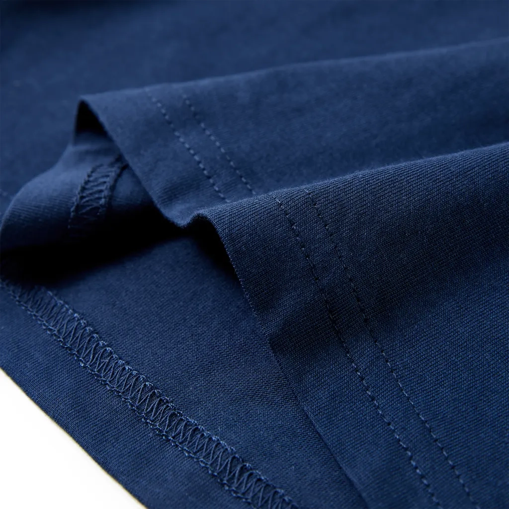 Maglietta da Bambino Blu e Blu Marino 116 12531