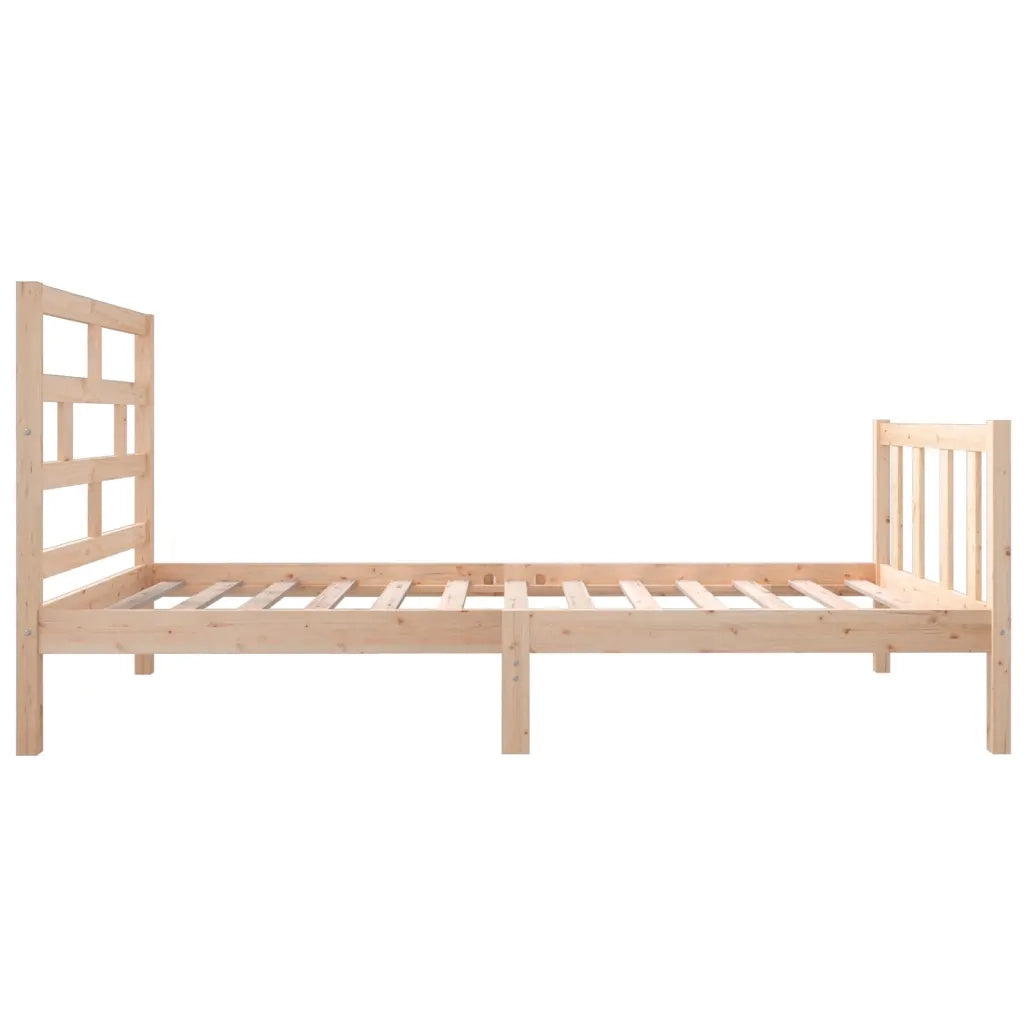 Giroletto in Legno Massello di Pino 90x190 cm Single