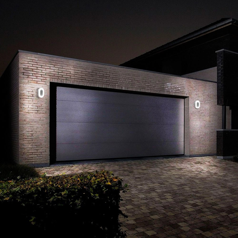 Applique esterna LED 11W bianca ellittica IP65 Videx