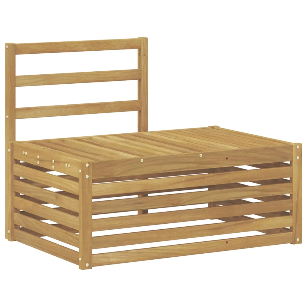 Set di divani da esterno 5 Pezzo Bianco 3392469