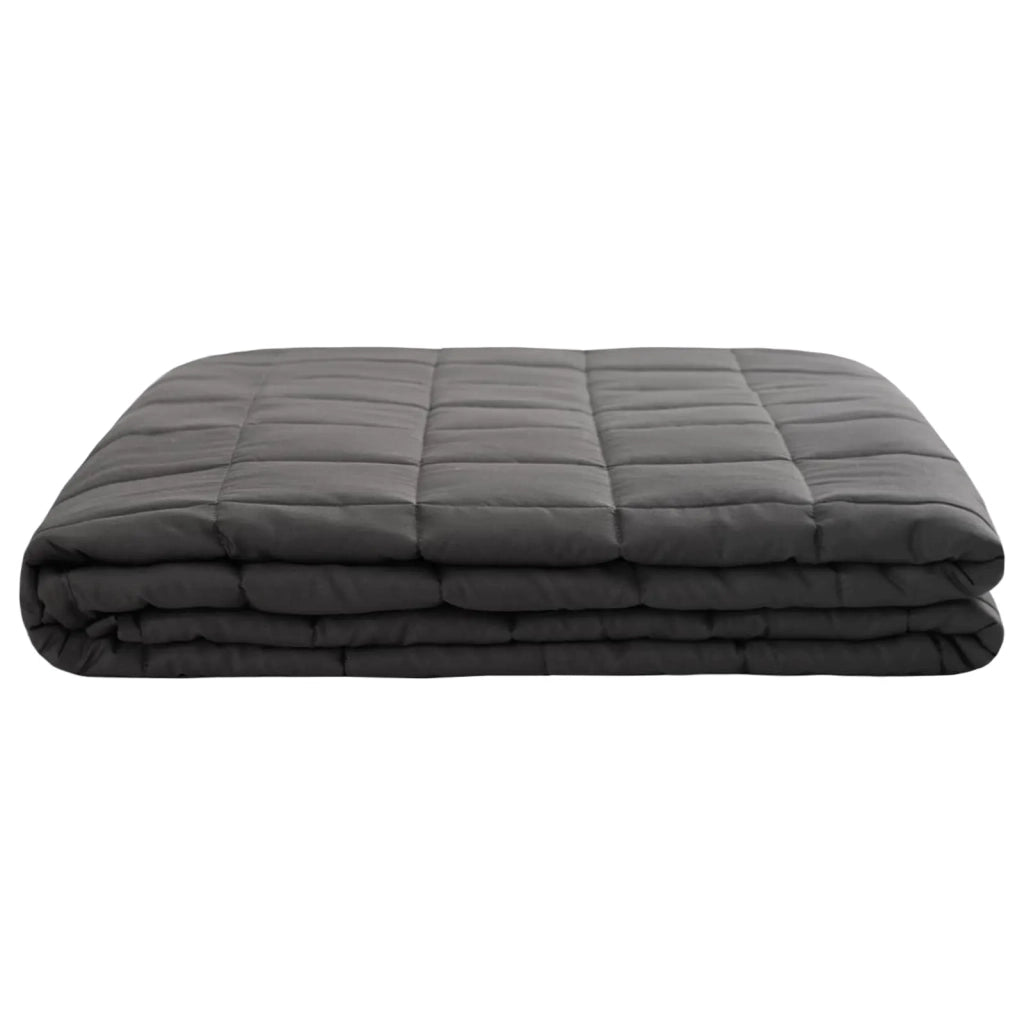 Coperta Ponderata Antracite 200 x 200 cm 9 kg 100% Cotone 205T 42044005