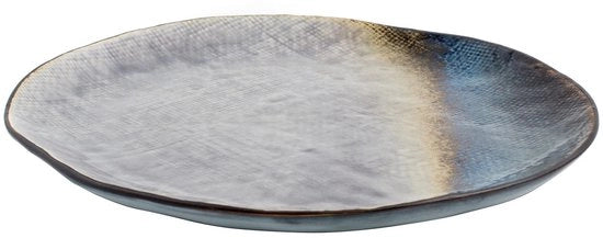 Bord a cracchiature in ceramica - 27 cm diametro