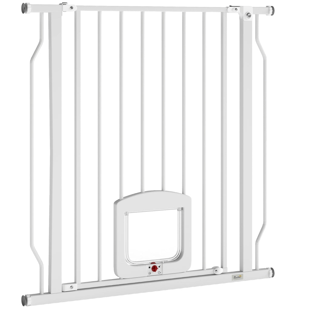 Barriera per cani estensibile ¨C Minimal ¨C Bianco 76 cm