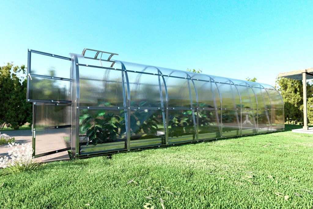 Serra da giardino KLASIKA SLIM 2 x 8 m (16 m²) , 6 mm con rivestimento in policarbonato