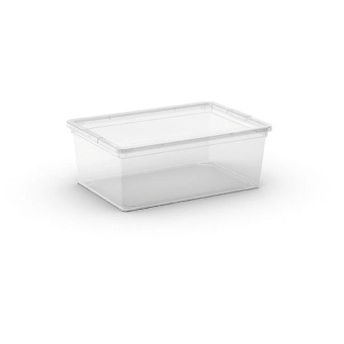 Keter CONTENITORE CBOX S 37X26XH14CM TRASPARENTE