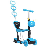 Patinete 3 in 1 per Bambini ¨C Minimal ¨C Blu 62x25x72,5 cm