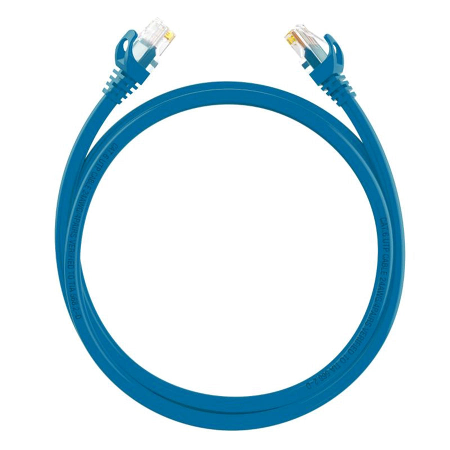 HIKVISION DS-1NP6UEC0-BL-2MT - CAVO LAN CAT6 U/UTP - 2M - BLUE